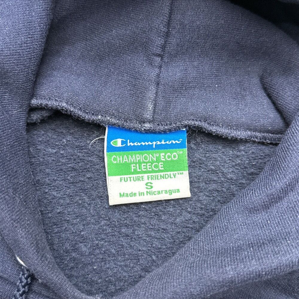 Notre Dame Fighting Irish Sweatshirt Size Small Champion Eco Fleece Hoodie NCAA - Picture 5 of 9